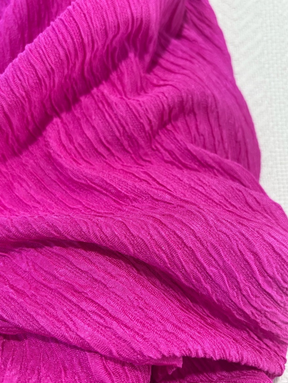 🩷SHEIN Fuchsia Ribbed Ruched Midi Dress - Picture 10 of 11